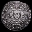 London Coins : A161 : Lot 1424 : Groat Edward III Treaty Period London Mint S.1616, double annulet stops on obverse, Saltire stops on...