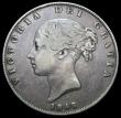 London Coins : A161 : Lot 1733 : Halfcrown 1848 8 over 7 in date Davies 572 Ex-Colin Adams Collection near Fine and graded 15 by CGS ...