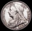 London Coins : A161 : Lot 1746 : Halfcrown 1893 Proof ESC 727, Bull 2779, Davies 663P dies 2B UNC/nFDC retaining much original mint b...