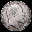 London Coins : A161 : Lot 1755 : Halfcrown 1905 ESC 750, Bull 3571 the obverse a Bold Fine, the Reverse near Fine as the I of HONI an...