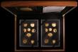 London Coins : A161 : Lot 633 : Proof Set 2015 the double set in gold comprising Fourth Portrait Ian Rank-Broadley final editions an...
