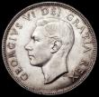 London Coins : A162 : Lot 1135 : Canada Dollar 1948 KM#46 UNC or very near so and lustrous with a pleasing residual golden tone, a mo...