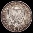 London Coins : A162 : Lot 1190 : Germany - Weimar Republic 3 Reichsmarks 1927A 100th Anniversary of Bremerhaven KM#50 UNC with minor ...