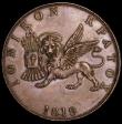 London Coins : A162 : Lot 1214 : Ionian Islands 2 Oboli 1819 KM#33 EF with some residual dirt on the reverse, very scarce in high gra...