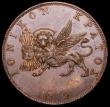 London Coins : A162 : Lot 1215 : Ionian Islands 2 Oboli 1819 Proof KM#33 A/UNC toned with edge nicks, reverse upright die alignment, ...