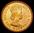London Coins : A162 : Lot 1235 : Mauritius 1 Cent 1962 VIP Proof/Proof of record KM#31 nFDC with some minor contact marks, retaining ...