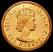 London Coins : A162 : Lot 1237 : Mauritius 2 Cents 1962 VIP Proof/Proof of record KM#32 nFDC lightly toning, retaining much original ...