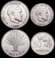 London Coins : A162 : Lot 1243 : Mozambique 1975 (3) Metica and 50 Centimos and Centimo 1975 the scarce KM95, KM96 and KM90 issues Un...