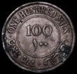 London Coins : A162 : Lot 1256 : Palestine 100 Mils 1931 KM#7, Fine, Toned with some dirt in the legend, the key date in this series