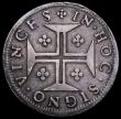 London Coins : A162 : Lot 1261 : Portugal 200 Reis (Half Cruzado) 1684 KM#144 Bold Fine, scarce two-year type 