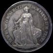London Coins : A162 : Lot 1292 : Switzerland 5 Francs Shooting Thaler 1885 Bern X#S17, R-193 UNC and deeply toned, in a PCGS holder a...