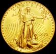 London Coins : A162 : Lot 1303 : USA Fifty Dollars Gold 1993 KM#219 UNC with practically full mint lustre