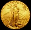 London Coins : A162 : Lot 1304 : USA Fifty Dollars Gold 2002 KM#219 UNC and lustrous