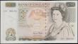 London Coins : A162 : Lot 149 : Gill Fifty Pounds B356 issued 1988 scarce FIRST RUN series C01 886182, Sir Christopher Wren on rever...