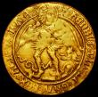 London Coins : A162 : Lot 1586 : Angel Henry VIII First Coinage S.2265, mintmark Castle, Fine