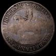London Coins : A162 : Lot 1587 : Crown Charles I First Milled Coinage by Briot (1631-1632) S.2852 mintmark flower and B/B VG unevenly...