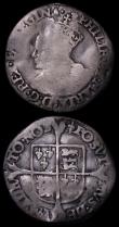 London Coins : A162 : Lot 1597 : Groats (2) Philip and Mary S.2508 mintmark Lis Fair/VG, Mary S.2492 mintmark Pomegranate/- VG/NF cre...