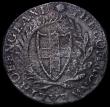 London Coins : A162 : Lot 1600 : Halfcrown 1656 Commonwealth ESC 437, Bull 49 Fine, struck on a porous flan, the reverse with a spot ...