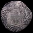 London Coins : A162 : Lot 1625 : Shilling 1654 Commonwealth, No stop after OF and triple struck O in OF, ESC 992A, Bull 143 VG or sli...