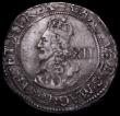 London Coins : A162 : Lot 1627 : Shilling Charles I Oxford Mint 1642,  Oxford Bust (small) , Reverse: Three Oxford Plumes, S.2971 Obv...