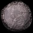 London Coins : A162 : Lot 1628 : Shilling Charles II Third Hammered Issue S.3321 mintmark Crown VF with signs of flan stress on the o...