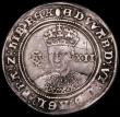 London Coins : A162 : Lot 1629 : Shilling Edward VI Fine Silver Issue S.2482 mintmark Tun Good Fine with some scratches on the obvers...