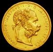 London Coins : A162 : Lot 1646 : Austria 8 Forint 20 Francs 1879KM#2269 GVF/NEF
