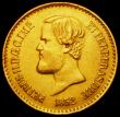 London Coins : A162 : Lot 1648 : Brazil 20000 Reis Gold 1852 KM#463 About VF Ex-Jewellery