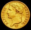 London Coins : A162 : Lot 1652 : France 20 Francs Gold 1809A KM#695.1 Fine, some scratches to the edge suggest once in in jewellery