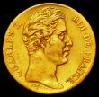 London Coins : A162 : Lot 1654 : France 20 Francs Gold 1830A Charles X KM#726.1 Good Fine, the edge showing signs of having been in j...