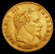 London Coins : A162 : Lot 1658 : France 5 Francs Gold 1866A KM#803.1 AU/UNC