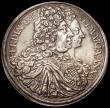 London Coins : A162 : Lot 1663 : German States - Shwarzenburg Thaler 1696 MM Vienna Mint, the scarcer of the two types KM#16 GVF, Ex-...
