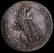 London Coins : A162 : Lot 1669 : Hungary Thaler 1688 KB Kremnitz Mint KM#214.1, Dav.3260 VF with old grey tone