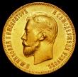 London Coins : A162 : Lot 1691 : Russia 10 Roubles Gold 1902AP Y#64 NEF/EF