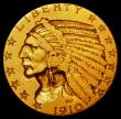 London Coins : A162 : Lot 1700 : USA 5 Dollars Gold 1910 Breen 6811 Good Fine
