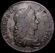 London Coins : A162 : Lot 1706 : Crown 1662 No Rose, No date on edge, die axis upright (en medaille) 11 Harp Strings, Unlisted by the...