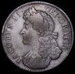 London Coins : A162 : Lot 1711 : Crown 1687 TERTIO ESC 78, Bull 743 Fine/About Fine