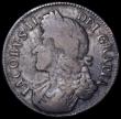 London Coins : A162 : Lot 1713 : Crown 1687 TERTIO ESC 78, Bull 743 Near Fine/About Fine