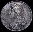 London Coins : A162 : Lot 1714 : Crown 1687 TERTIO ESC 78, Bull 743 VF the obverse smoothed in the left field and with small initials...