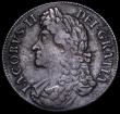 London Coins : A162 : Lot 1715 : Crown 1688 8 over 7 ESC 80, Bull 746 Good Fine