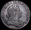 London Coins : A162 : Lot 1718 : Crown 1716 ESC 110, Bull 1540 Fine with a dig in the edge, this not visible when viewed from either ...