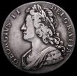 London Coins : A162 : Lot 1721 : Crown 1735 Roses and Plumes ESC 1202, Bull 1663 Fine