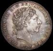 London Coins : A162 : Lot 1728 : Crown 1820 LX ESC 219, Bull 2016 EF and attractively toned, Ex-Sussex Coin Co.Ltd 