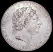 London Coins : A162 : Lot 1729 : Crown 1820 LX ESC 219, Bull 2016 VF