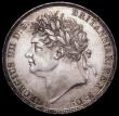 London Coins : A162 : Lot 1730 : Crown 1822 SECUNDO ESC 251, Bull 2318 NEF lightly toned, Ex-Astons 22/7/1980