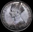 London Coins : A162 : Lot 1733 : Crown 1847 Gothic UNDECIMO ESC 288, Bull 2571 NEF with some contact marks