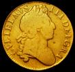 London Coins : A162 : Lot 1758 : Guinea 1701 Ornamented Sceptres S.3463 VG/Near Fine