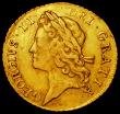 London Coins : A162 : Lot 1768 : Guinea 1733 S.3674 Fine, the obverse slightly better