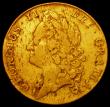 London Coins : A162 : Lot 1770 : Guinea 1741 41 over 39 S.3676 About Fine/Fine with some haymarking, the overdate clear, our archive ...