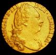 London Coins : A162 : Lot 1781 : Guinea 1785 S.3728 GVF with trace of a mount having been skilfully removed at the top of the obverse